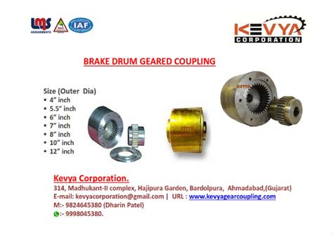 Brake Drum Coupling Stainless Steel At Rs 3150 In Ahmedabad Id