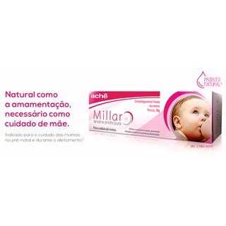 Creme Hidratante Para Seios Millar Pomada G Shopee Brasil