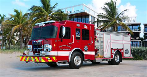 Palm Beach Shores Fire Department Takes Delivery Of Spartan Emergency