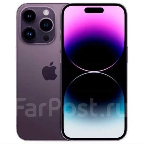 Смартфон Apple iPhone 14 Pro 256Gb Deep Purple, 6.10", моноблок, новый ...