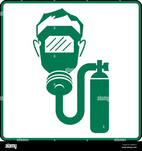 Self Contained Breathing Apparatus Sign Stock Vector Image And Art Alamy
