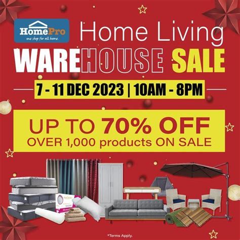 Homepro Malaysia Warehouse Sale Up To Off Dec Dec