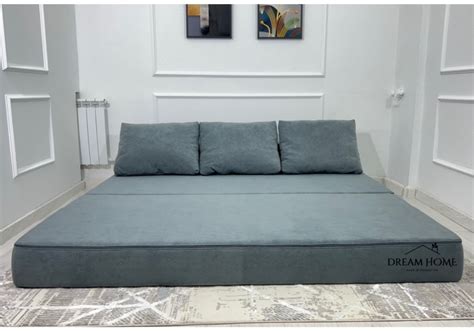 Купить Dream home бескаркасный диван SM-025, обивка велюр, 20х200х220 ...