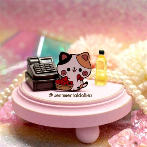Cat Pin Kawaii Cat Enamel Pin Cute Kitty Hard Enamel Pin Pastel Cat
