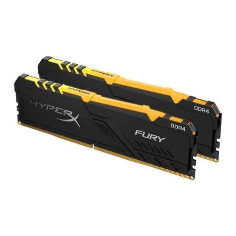 Kingston HyperX Fury RGB 16GB 2 X 8GB DDR4 3200MHz Dual Channel Memory