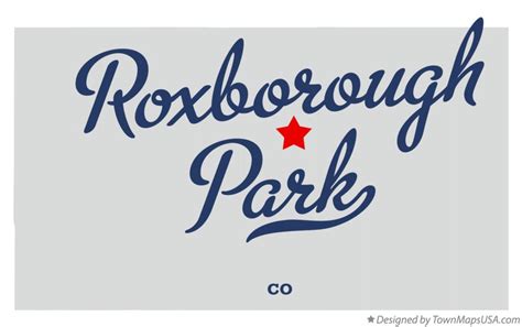 Map of Roxborough Park, CO, Colorado