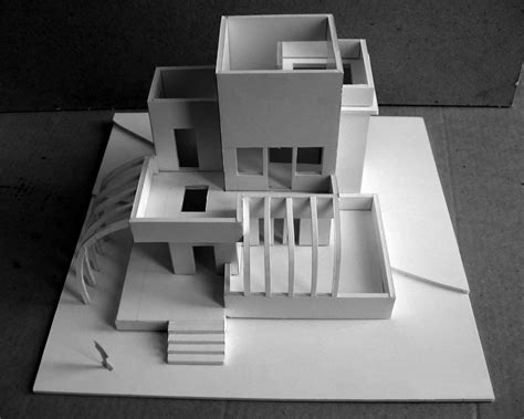 Архитектурный макет из картона (80 фото) - строительство и интерьер NiceArt