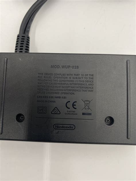 Mavin Nintendo Wii U Gamecube Controller Adapter Oem Wup 028 Switch