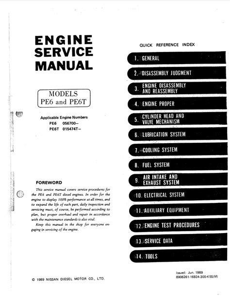 Nissan Myservicemanuals