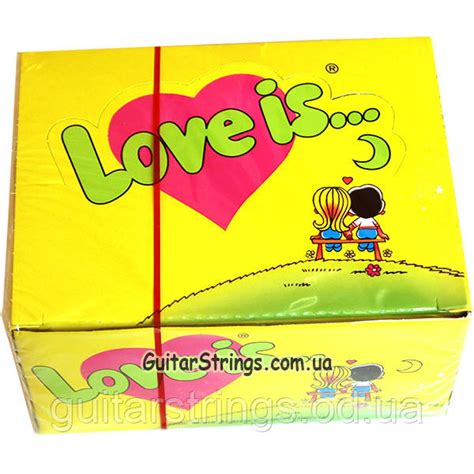 Жвачка Love Is Банан - Клубника 100шт., цена 171 грн — Prom.ua (ID ...
