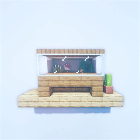 Minecraft Fish Tank Decorations Ape Aquarium Fish