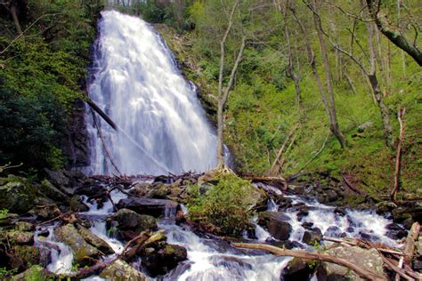 Crabtree Falls North Carolina Waterfall On Blue Ridge Parkway