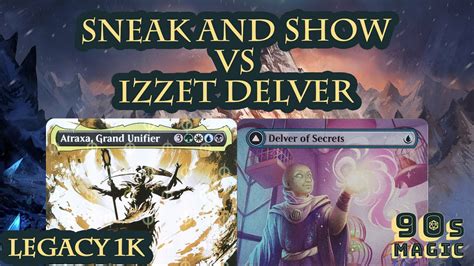 Sneak And Show Vs UR Delver MTG Legacy YouTube