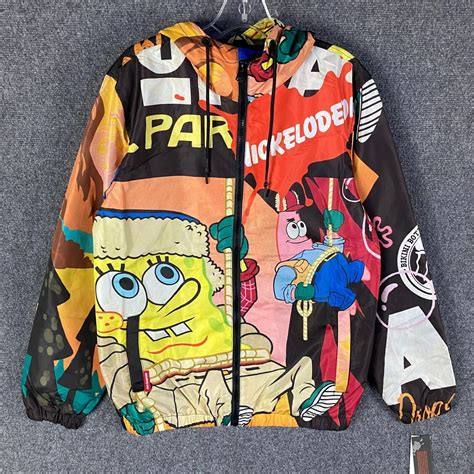 Members Only Members Only Nickelodeon Windbreaker Jacket Mens Small