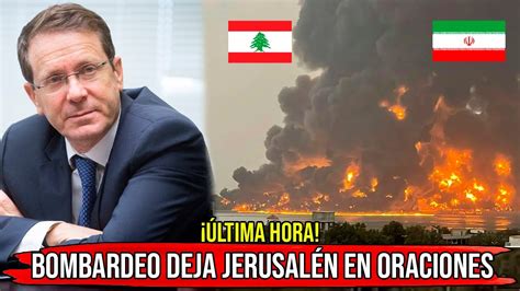 ÚLTIMA HORA TERRIBLE BOM BARDEO CONTRA ISRAEL X EL LÍBANO E IRÁN