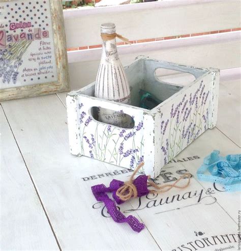 Винтажный ящик Прованские травы | Decorative boxes, Decoupage, Decor