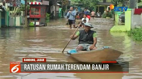 Banjir Di Kabupaten Bandung Rendam Rumah Warga Hingga 1 Meter News