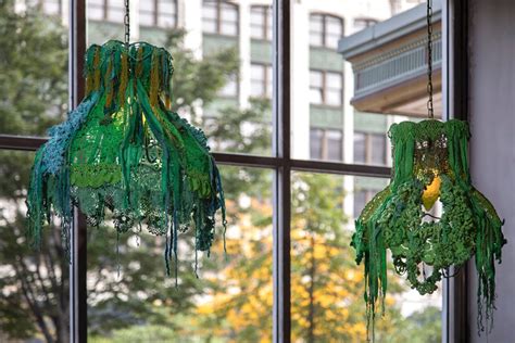 Enchanting Ecosystems Crocheted By Melissa Webb Envelop Interior Spaces