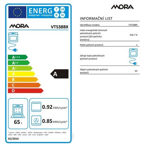 MORA VT 538 BX | DNO elektro