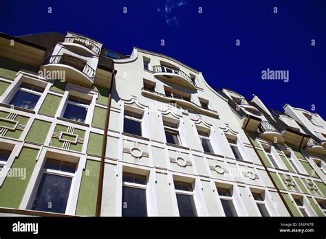 Part Of The Apartment Building Stock Photo Alamy