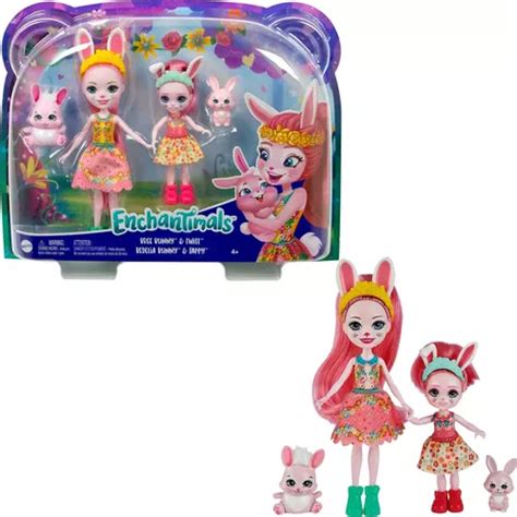 Enchantimals Bonecas - Bonecas Enchantimals Bree E Bedelia Bunny Sister Com Animal ...