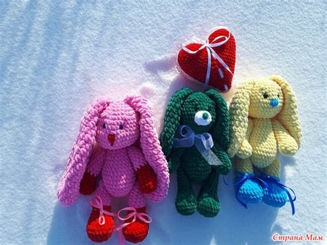 *Плюшевые зайчики Россия - Ярмарка СМ - Страна Мам