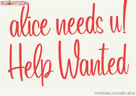 Gfe Alice Nude Leaked Photos And Videos Wildskirts