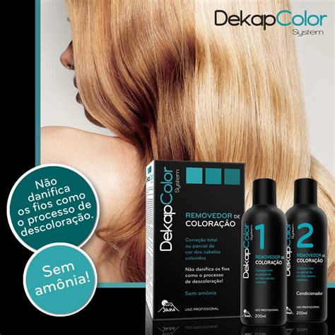 Dekapcolor Tira Tinta Preta - Dekapcolor Cabelo Preto: Remova a Tinta Sem Danificar!