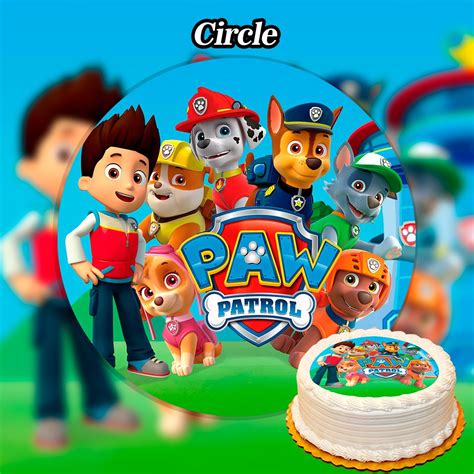 Paw Patrol Cake Topper Archives Edible Printed Toppers