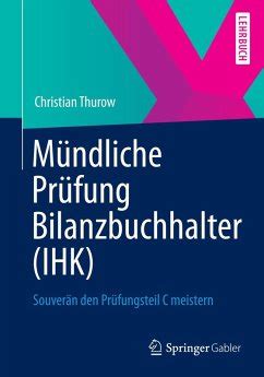 Mündliche Prüfung Bilanzbuchhalter IHK eBook PDF von Christian