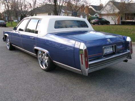 Buy Used 88 Cadillac Fleetwood Broughamcustom Lowered Dub Wheelsnew