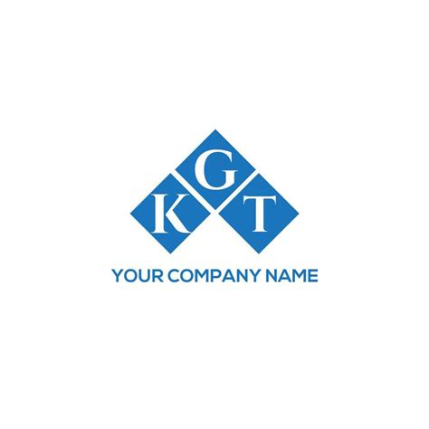 kgt letter logo design  white background kgt creative initials