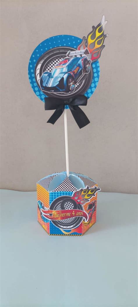 Centro De Mesa Hot Wheels Elo Produtos Especiais