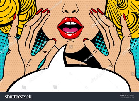 7 364 Pop Art Woman Blonde Images Stock Photos Vectors Shutterstock