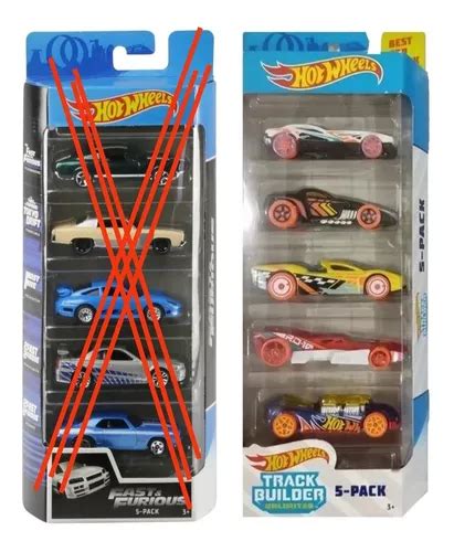 Set De 5 Carros Hot Wheels Carritos MercadoLibre