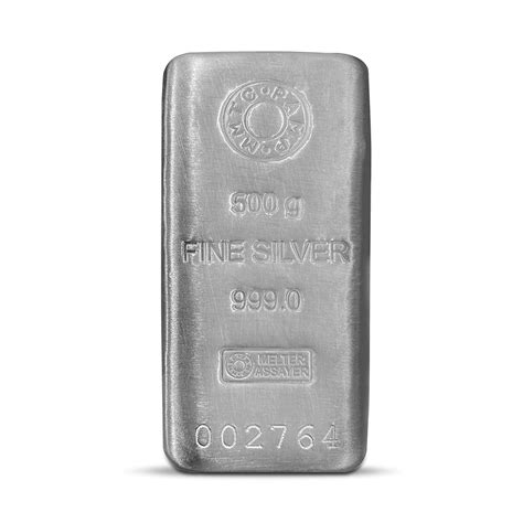 MMTC PAMP 999 Purity 500 Gram Silver Cast Bar Amazon In Jewellery