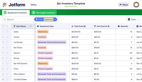 Inventory Labels Template Detrester