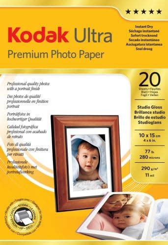 Amazon Kodak Ultra Premium Photo Paper G X Cm