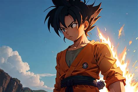 Kid Goku by haz5 on DeviantArt