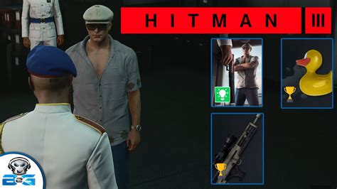 Hitman 3 Sur le toit du monde Dubai In sécurité Pas le cheveux