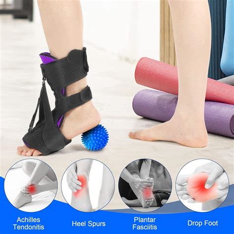 Buy 2022 New Version Plantar Fasciitis Night Splint Adjustable Plantar