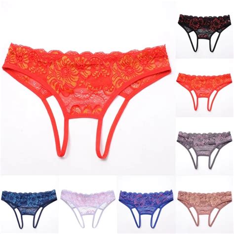 CULOTTE SEXY EN dentelle G string slips floraux strings sous vêtements lingerie EUR