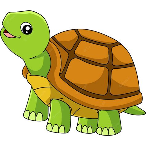 premium vector turtle cartoon clipart vector illustration cute