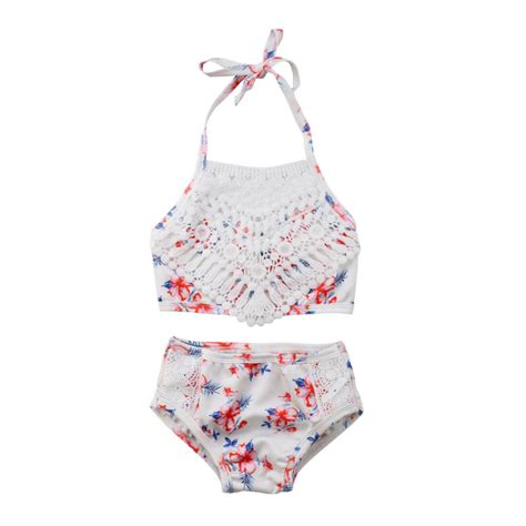 UK Kleinkind Kinder Baby Mädchen Bikini Anzug Bade Vicedeal