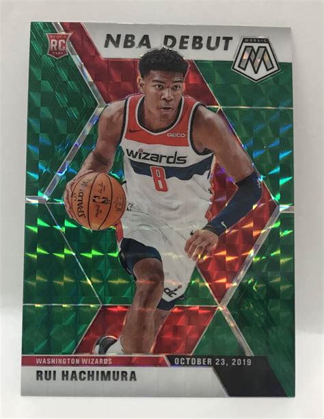 Panini Mosaic Nba Debut Rookie Card Green Mosaic Prizm