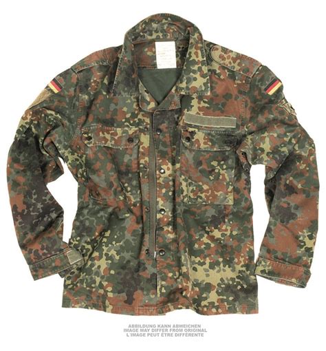 Bw Feldbluse Flecktarn Gebraucht Armeeladen