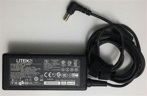 Vareza - LITEON AC ADAPTER MODEL:PA-1650-02 INPUT:100-240V 1.6A 50-60Hz ...