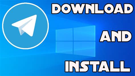 How To Download And Install Telegram On Desktop Or Pc Windows 10 Youtube