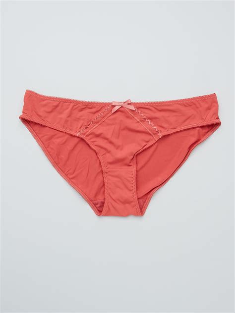 Set Van Slips Envie De Lingerie Oranje Kiabi