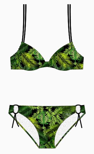 Jungle Everywhere Surania Bikini Tropical Design Yours And Be